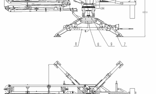Saintyol DAWIN Mobile Hydraulic Concrete Placing Boom