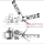 18m Compact Loader Attached Concrete Placing Boom 4 Sections "M" Folding