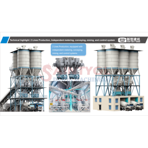 Top Placed Mixing Plant