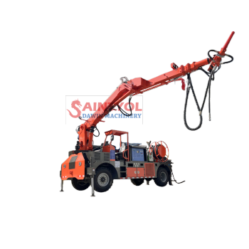 QZHP-3016B Full diesel power mobile wet concrete spraying vehicle shotcrete robot