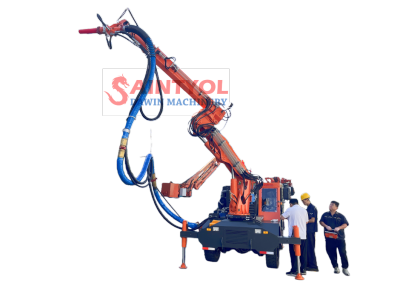 QKSP-20A Mobile wet concrete spraying vehicle (Shotcrete robot)