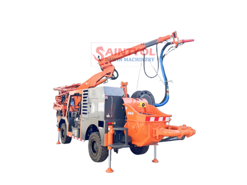 QKSP-20A Mobile wet concrete spraying vehicle (Shotcrete robot)