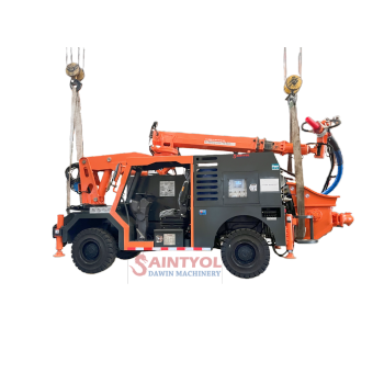 QKSP-20A Mobile wet concrete spraying vehicle (Shotcrete robot)