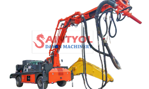 Say Goodbye to the Pain Points of Traditional Shotcrete | Qingdao Saintyol DAWIN Machinery Wet Shotcrete Truck Redefines Tunnel Support Efficiency and Safety