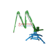 23m 4 sections Trailer Mobile Spider Concrete Placing Boom "M" Folding