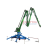 23m 4 sections Trailer Mobile Spider Concrete Placing Boom 