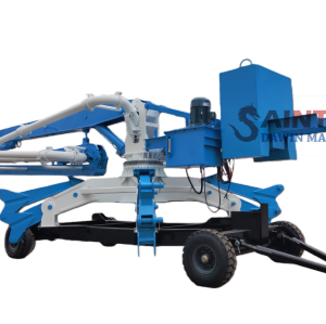 15m 3 Sections Trailer Mobile Spider Hydraulic Concrete Placing Boom