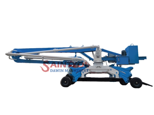 15m 3 Sections Trailer Mobile Spider Hydraulic Concrete Placing Boom