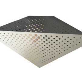 Anodic oxide sound-absorbing punching hole carved aluminum plate in scenic spot