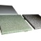 Residential solid aluminum panel for ceiling and privacy fence