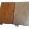 wooden pattern aluminum single panels wall cladding used for Mall decoration