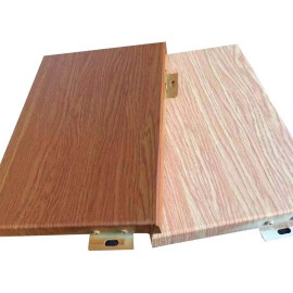 Decorative wood style eps panels with aluminum material