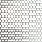 Perforated  metal sheet with different hole patterns