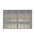 Perforated  decorative metal sheet grating