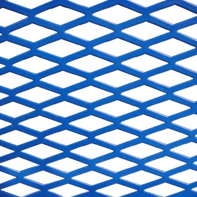 Galvanized  hexagon perforated sheet metal grilles net