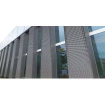 Customized ultra wide and ultra long bent aluminum plate/punching aluminum plate for outdoor/windshield perforated aluminum plate