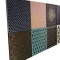 Office building renovation facade wall panels/metallic decoration panels for hall/Dark grey aluminum wall plate