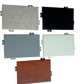 Hotel reface wall decoration panels with fluorocarbon coating
