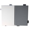 single panel aluminum board/aluminum single pane windows