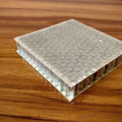 Glass fiber+epoxy aluminum honeycomb core sandwich panels