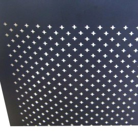 Galvanized steel  perforated round hole panels perforated metal mesh