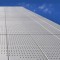 3mm precision Gymnasium perforated aluminium panels striking facade wall cladding