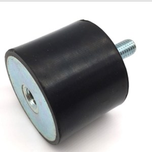 Custom 4 Anti-Vibration Rubber Mounting Buffer M8 metal zinc-plating