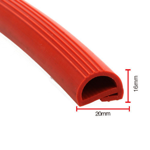 Excellent Flexibility E-Shape Rubber Silicone Sealing Strip for Valve, Oven