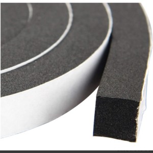 Neoprene Foam /Sponge rubber Seal Tape Self Adhesive