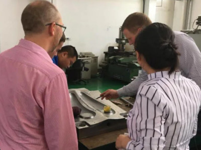 client visit to our factory