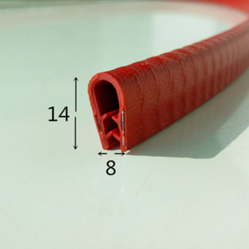different size PVC Edge Trim Plastic U-Channel for vehicle