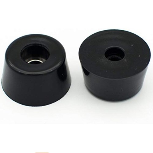 Black Rubber Feet Bumpers with Matching Screws Washer with stainless steel