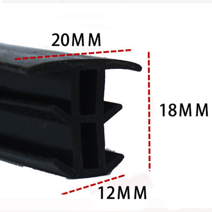 T-Shape Extrusion Rubber Sealing Strip for Solar Photovoltaic Panel