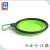 Custom Silicone plastic Folding Pet Bowl for Pet Cat Dog