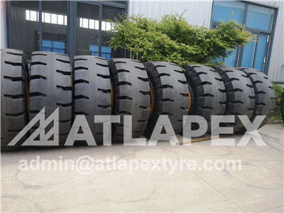 3 stage solid OTR tire