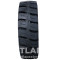 6.50-10 solid tire with apertures For electric forklift use with AP-LUG3  pattern