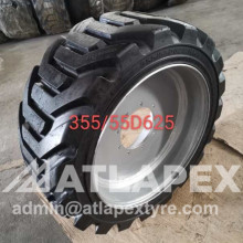 Foam Filled tires 355/55D625 Assembly for Genie S60