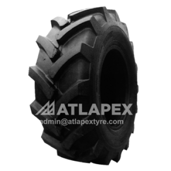 15.5/80-24 R-1 tire with AT-MT1 pattern for backhoe