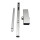 High-quality Optional BC and DA No Left and Right Aluminum Alloy Hydraulic Slide Rail Exposed Door Closer