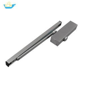 High-quality Optional BC and DA No Left and Right Aluminum Alloy Hydraulic Slide Rail Exposed Door Closer