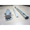 High Quality Adjustable Power 80kg Hydraulic Automatic 180 degree Slide Rail Exposed Door Closer