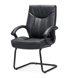 Chaise de bureau en cuir PU à dossier moyen Y&F (HF-366-2)