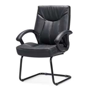 Y&F Middle Back PU Leather Office Guest Chair (HF-366-2)