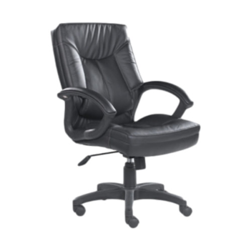 كرسي مكتب جلدي Y&F | كرسي تنفيذي دوار مع مسند ذراع لمورد المكتب (HF-366-1)