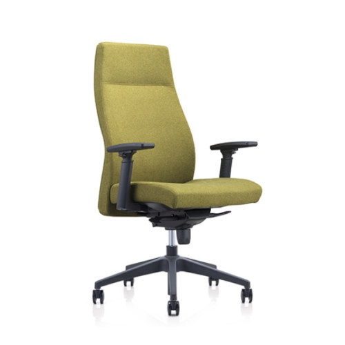 緑の回転椅子 |中国のホームオフィスサプライヤー向けファブリックタスクチェア(YF-820-134)