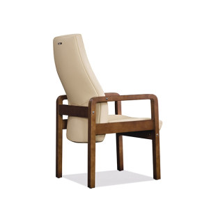 Y & F Кожаная офисная приемная и гостевой стул с высокой спинкой (YF-1820A)