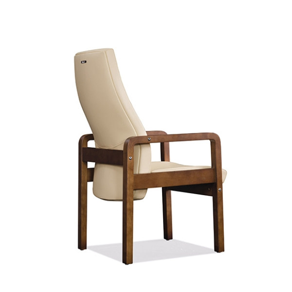 Recepción y silla de invitados de cuero de microfibra con respaldo alto Y&F (YF-1820A)