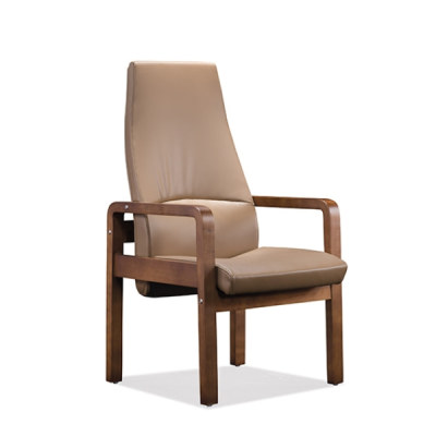 Recepción y silla de invitados de cuero con respaldo alto de Y&F (YF-1822A)