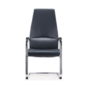 Silla de invitados de oficina | silla de recepción de cuero moderno con el proveedor del brazo