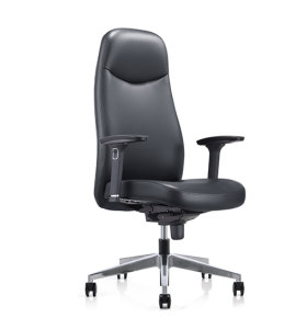 Silla ejecutiva de oficina de cuero PU grande y alta con respaldo alto Y&F (YF-823-0895)
